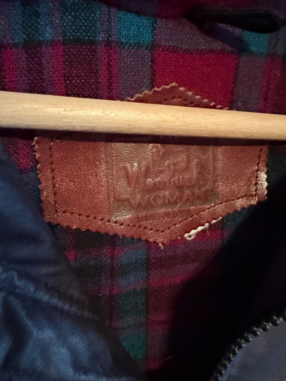 Vintage Woolrich Waxed Cotton Charcoal Hooded Trench Coat - Picture 2 of 13